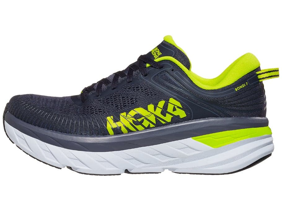 Hoka Bondi 7, men's shoe, side profile