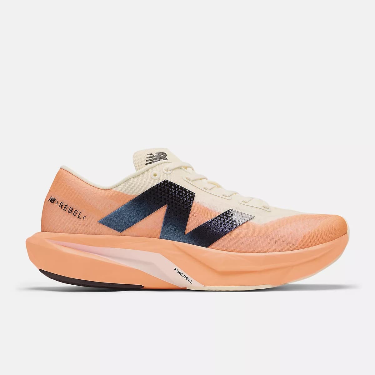 New Balance FuelCell Rebel v4, men's shoe, side profile